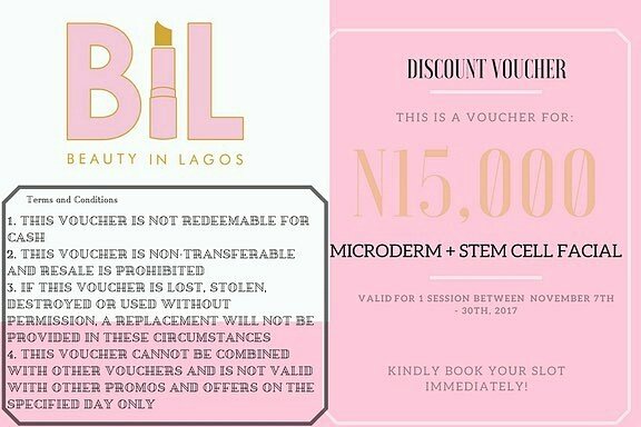 Beauty in Lagos Laserderm Giveaway